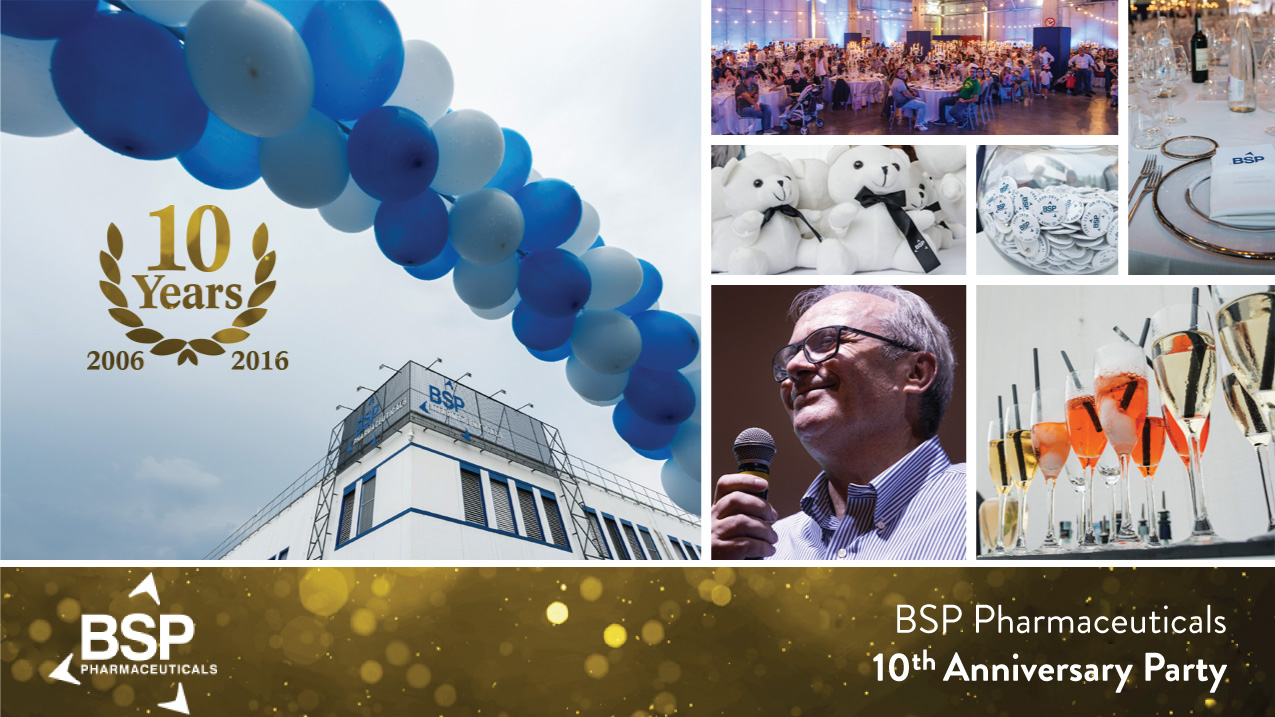 10th Anniversary of BSP Pharmaceuticals