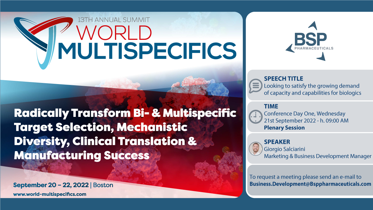 13th Annual World Multispecific Summit of Boston 2022