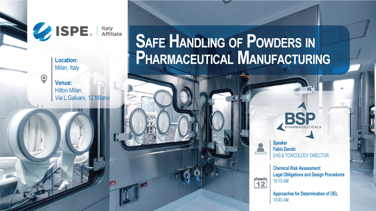 Safe Handling of Powders in Pharmaceutical Manufacturing