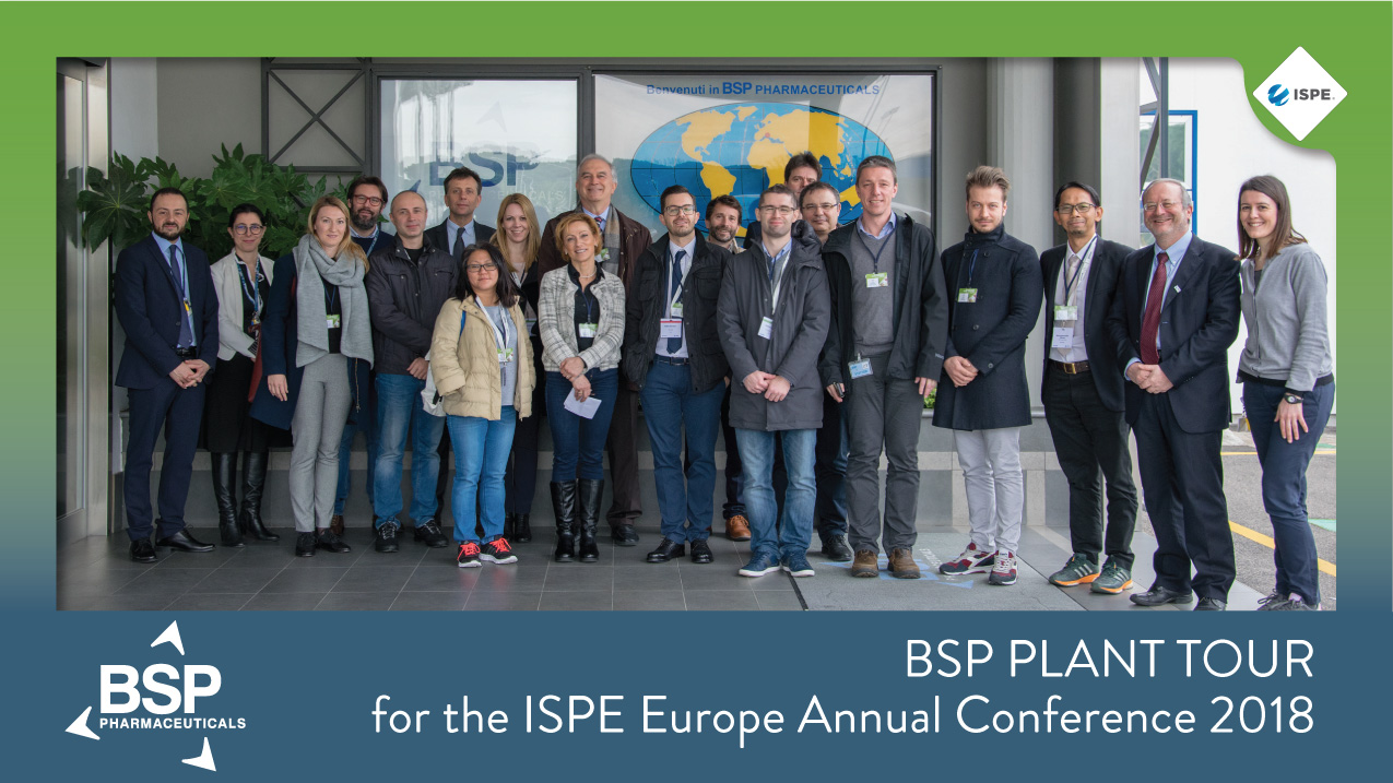 BSP PLANT TOUR for ISPE Europe Annual Conference 2018 