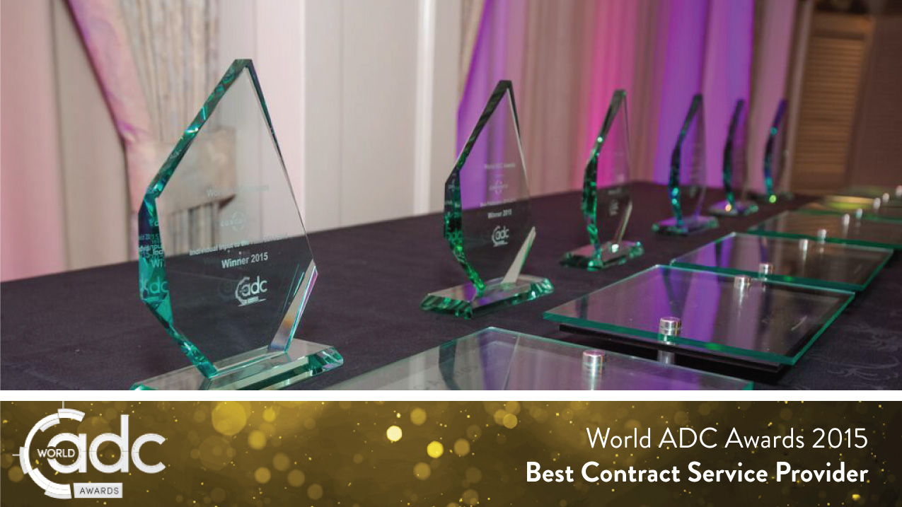 World ADC Awards 2015 Best Contract Service Provider